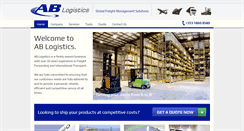 Desktop Screenshot of ab-logistics.com